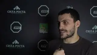 Гегам Манавазян интервью после боя вечера турнира IPFC 6