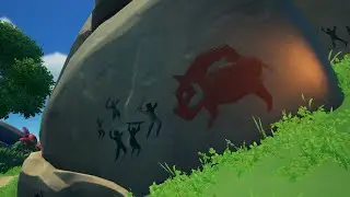 Battle of the Boar on the South grassy slope. Devil's Ridge