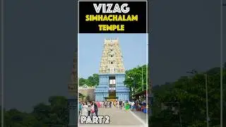 #02 Simhachalam Temple Vizag | Vizag Tour #shorts #simhachalamtemple