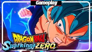 DRAGON BALL SPARKING ZERO - Primeira Gameplay