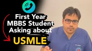 Phone call on Advice About USMLE - For Firstulas