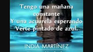 india martinez hoy letra