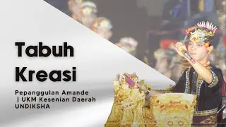 Tabuh Kreasi Pepanggulan Amande Dari UKM Kesenian daerah Undiksha | Pekan Apresiasi Seni Buleleng