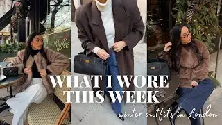 What I Wore This Week, Winter Outfits ❄️  Winter Lookbook | Olivia Miller