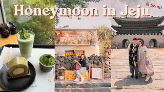 Jeju & Seoul Vlog | EP 1 | Travel after 2 years, Jeju local cafes, Getaway 제주도 신혼여행 ❤️