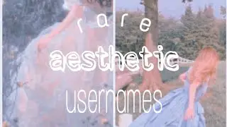 rare aesthetic usernames (that aren't taken)
