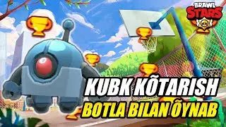 BRAWL STARS BÒTLAR BILAN ÒYNAB ONSON KUBOK ISHLASH UZBEKCHA