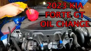 2023 Kia Forte GT First Oil Change!!