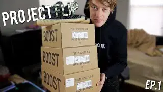 Project Flip Ep.1 - Yeezy 350 Carbon & Supreme Week 7 BOGO (Live Cop/Unboxing)