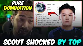Scout Shocked by APG TOP PUBGM 😱🔥
