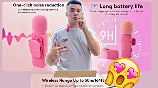 BOYA WIRELESS MICROPHONE 2024 💞🎀 #boya