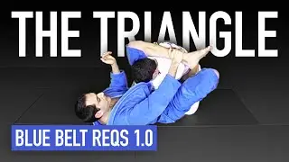 The Triangle Choke | Blue Belt Requirements | ROYDEAN.TV