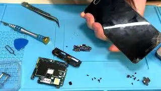Meizu M2 mini - полная разборка и замена модуля / complete disassembly and replacement of the module