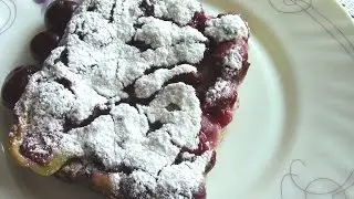 КЛАФУТИ с ВИШНЕЙ.  Простой рецепт французского  десерта.