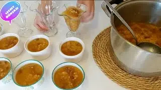 Rengi, Kıvamı, Lezzeti Bambaşka 😋PORTAKAL SUYU İLE Aşure Tarifi