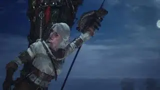 Ciri Stap! Monster Hunter World X Witcher 3: Hunting The Ancient Leshen As Ciri