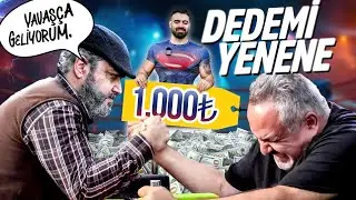 BİLEK GÜREŞİNDE DEDEMİ YEN 1000TL KAZAN! / w @ömerustaömer