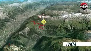 Profil parcours Verbier-Grimentz - 125km - Grand Raid BCVS