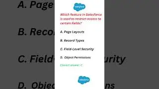 Salesforce Administrator MCQ #udemy #salesforce #shorts #salesforceadmin #certified