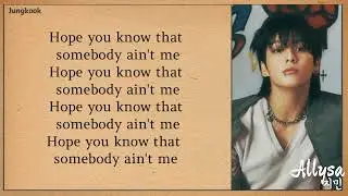 Jung Kook 'Somebody' Lyrics