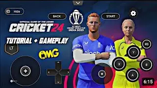 ANDROID Cricket 24 play In 2 GB Ram Full information Baap gameplay smooth ❤️