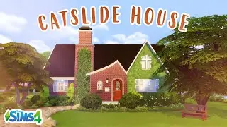 Catslide House 🏡 | The Sims 4 Speedbuild