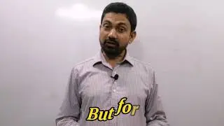 How to Use But For | English Grammar