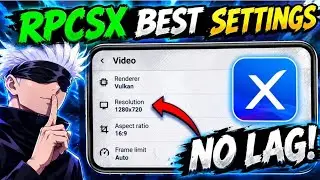 🔥Rpcsx Emulator Best Settings For All Android Phones | Fix Lag And Crashes In Rpcsx PS3 Emulator