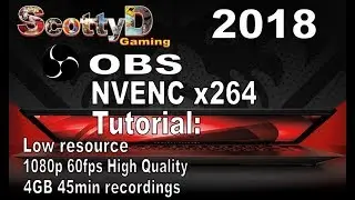 Best OBS Settings Tutorial: Nvenc Encoder, Multi Audio Tracks and Noise Gate (2018)