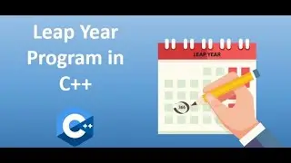 C++ program to find the given year is leap year or not.