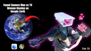 Found Camera Man vs TV Woman Kissing on Google Earth! 