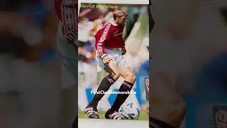 David Beckham autograph poster Manchester United memorabilia