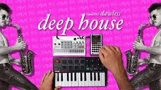 deep house jam with volca sample, PO33KO! and MPK Mini | BIG UMAMI's Homework