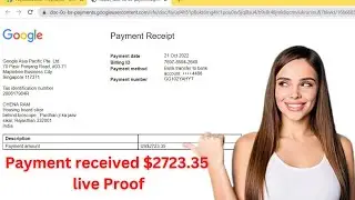 Google Adx payment receive  $51026 bank transfer 2023