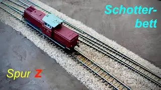 Spur z – Schotterbett