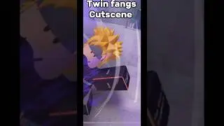 Twin Fangs Cutscene #shorts #thestongestbattlegrounds #saitamabattlegrounds #roblox