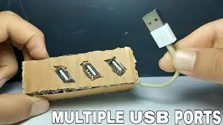 How To Make A mini Multiple USB ports #usb