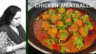 Chicken Kofta Gravy Recipe /Chicken meatballs Gravy Recipe /Chicken Meatballs #happynewyear2025