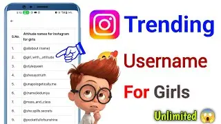 Instagram Username for Girls | insta names for girls | unlimited insta username for girls