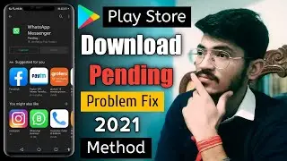 Google Play store pending problem 2022 | Play store can't download apps | Play Store not working