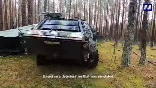 Rising bull exercise by Lithuania 10km from the border of Belarus ￼