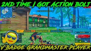 Grandmaster V - Badge Player In My Game. Action Bolt. 95 Level. Match Making trick. Garena Free Fire