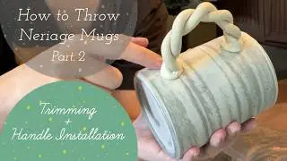 How to Make Neriage Pottery | From trimming to finishing (Short Ver.)