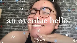 an overdue hello! :)