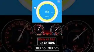 BMW X4 35 st1 (100-200 km/h)