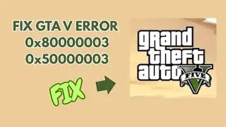 Fix GTA V Errors 0x80000003 & 0xc0000005 | 100% Working Solution (2025)