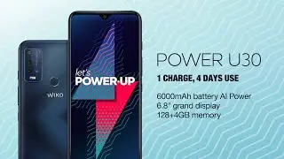 Wiko - Power U30: 4 days use. Huge 128GB memory.