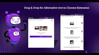 Bertha AI drag and drop alt text for images