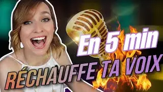 Echauffement vocal en 5 min / exercices EFFICACES pour améliorer sa voix RAPIDEMENT