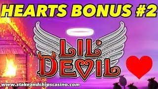 MY 2ND FULL HEARTS BONUS ❤️ LIL DEVIL SLOT ❤️ Online Casino WIN